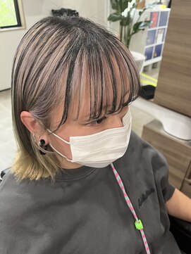 トリニティ(TRINITY) ブラックアンブレラ切りっぱなしボブ☆ ～明日は子供の入学式～