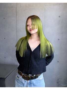 ヴァーディ オモテサンドウ(Vardy omotesando) green/グリーン ルーツカラー