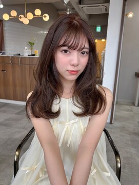 ボタン ハカタ(VOTAN hakata) チョコレートブラウンカラー/セミロング/レイヤーカット