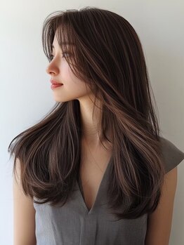 キャパ セントラル 天神 大名店(CAPA central)の写真/絶妙な美シルエットを創るのが得意な"CAPA"＊髪質・骨格を活かすカットで、乾かすだけで思い通り♪天神大名