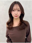 レイヤー/ネビージュ/韓国ヘア/イメチェン/縮毛矯正/中野/