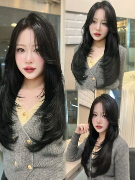 リリー(Lilley) レイヤーカット/福岡韓国美容室/似合わせカット