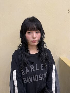 スニュウ(snuw) 【snuw mina】レイヤーカット/透明感カラー/顔まわりカット