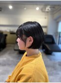 20代30代40代◎似合わせカット大人ガーリー耳かけショートボブ