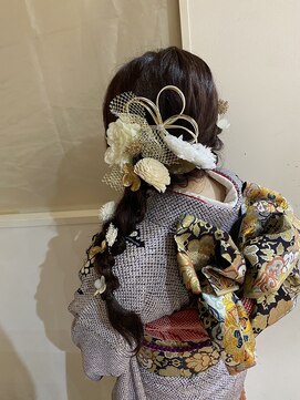 リー 甲子園(Lee) 成人式ヘア