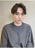【RAYS・国分寺】メンズ・センターパート・シャドウパーマ