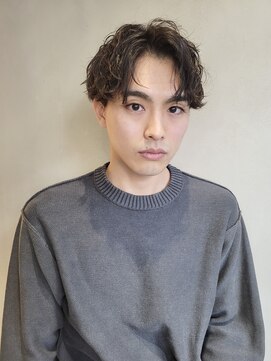 レイズ 国分寺店(RAYS) 【RAYS・国分寺】メンズ・センターパート・シャドウパーマ