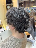 クオリス 上板橋店(QUALIS)&nbsp;社会人◎ツイストシャドウパーマで色気センターパート清潔感