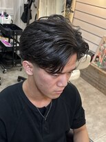 スウェル 押上店(Swell)&nbsp;サーフカール/スパイキーショート/ブルーブラック/眉毛/錦糸町駅