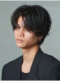 センターパート/ニュアンスパーマ/フェザーパーマ/men's