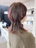 キャアリー(Caary) 福山人気30代40代髪質改善くらげウルフ大人女性カシスカラー艶髪