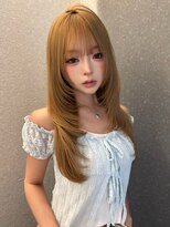 サンドナル 鹿児島天文館(sand NALU)&nbsp;ハッシュカット/グレージュ/デザインカラー[鹿児島天文館]