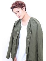 フジヤマ バーバー ショップ(FUJIYAMA BARBER SHOP)&nbsp;フェザーマッシュ ソフトツーブロック くせ毛風パーマq