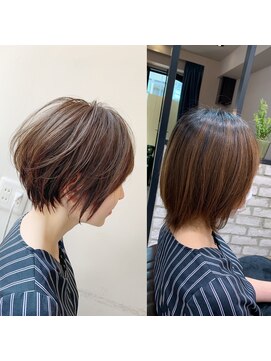 アヴァロン(AVALON) 【mag ginza】ゆったりシルエットのくびれハイライトショート