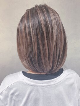 ピーディーフィノ PDfino 池袋 【PD fino 池袋】ピンクベージュボブ