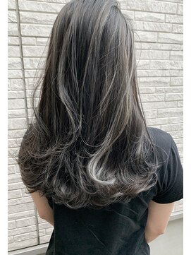 トップス TOPS 細めコントラストハイライト