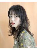 【quoit】大人可愛い☆シースルーセミロング（ 堀江/四ツ橋 ）β