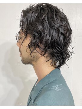 ユノ(juno) ナチュラルハードパーマ　（ツイストパーマ）