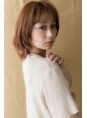 外国人風シースルー前髪小顔オン眉ボブウルフZ上尾20代30代40代