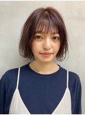 【 mee. 】オオニシ ボブ ショート 前髪 イメチェン