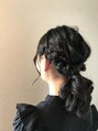 ヘアーメイクチューン(HAIR MAKE TUNE)&nbsp;娘のピアノ発表会用セット。派手にならないようにとのオーダー笑