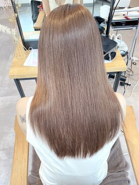 ミョンシル １ブリーチミルクティーブラウン