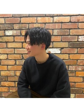 ヒロギンザ 六本木店(HIRO GINZA) スパイラルセンター分けスタイル