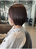 ストレートショートボブ（田岡）