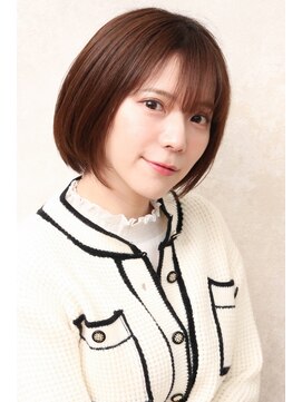 シトロン ブラン(CITRON blanc) 斜めバング　重ためボブ　シンプルにボブ　王道愛されボブ