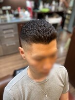 理容室 グリーンゲーブルズ(GREEN GABLES)&nbsp;濡れパン　フェードパンチ