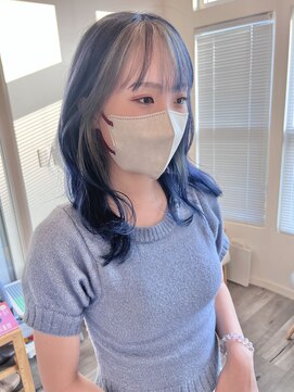 レポ(LEPO) フェイスフレーミング&ブルーブラック