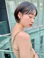 サンドシーン(sand scene)&nbsp;ボブ/インナーカラー/縮毛矯正髪質改善/ショートボブ/白髪ぼかし