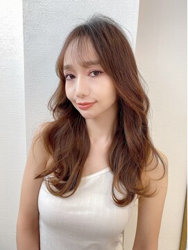 ロンドアベニール 北千住(Lond avenir) 韓国ヘア　レイヤーカット　ブリーチなし　西田大樹