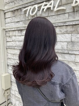 イーエムエー アールビアンカ 名駅店(e.m.a×Ar be.anca) ブリーチなしピンクラベンダー