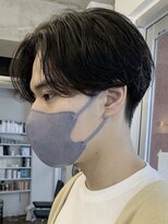 エリマバイフィフス 調布(elima by fifth) センターパートニュアンスパーマワンカールパーマカルマパーマ