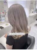 white☆silver