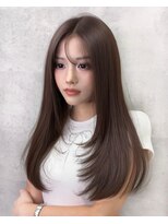 リリー(Lilley)&nbsp;【西村光平】艶カラー/前髪顔周り/韓国ヘア