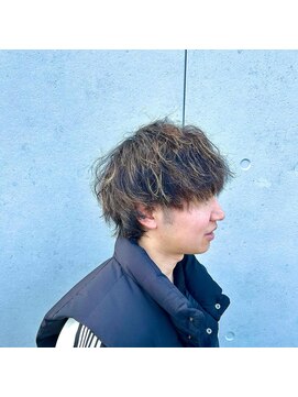 ヴィサージ(Visage) メンズ　ツイスト　パーマ