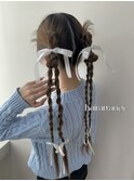 トレンド韓国ヘアアレンジ♪