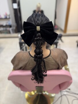 ミルクティー(Milk TEA) パーティーヘアセット♪