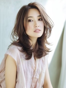 アルトリスト(Altruist Aging×HAIR&SPA) ★ダークアッシュ大人ガーリーボブ着物ミディアムレイヤーカット