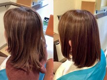 ヘアーメイク ルポ(HAIR MAKE REPOS)の雰囲気（こだわり商材の髪質改善トリートメントメントでうるツヤ髪に♪）