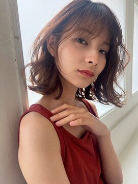 ファムバイアヴァンス(Femme by AVANCE.) 抜け感ウェーブボブ