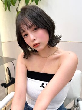 シー バイ ロンド 新宿(Sea by Lond) 【大重】韓国くびれボブ/新宿/髪質改善/ショート/縮毛矯正/