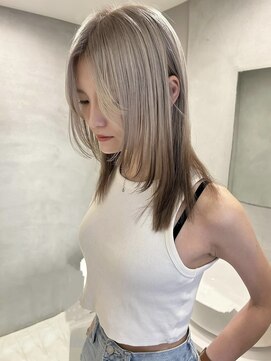 ペレ アネックス 大阪梅田茶屋町店(PELE ANNEX) くびれヘア/アプリコットオレンジ/夏のヘアアレンジ/梅田