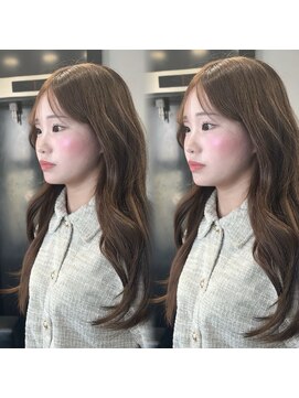 ジゼル(GiseL) ヘーゼルベージュ　ケアブリーチ　ロング