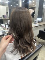 アジールヘア 赤羽駅南口店(agir hair)&nbsp;ダブルカラーブリーチミルクティーブラウン(赤羽/赤羽駅/赤羽南)
