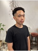 くるくる刈り上げショート
