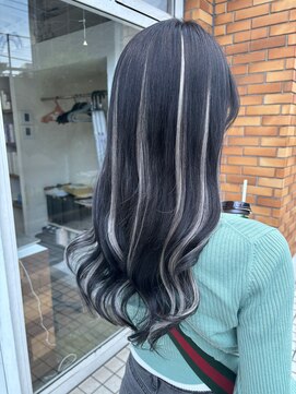カノン(kanon) 【kanon松戸】香野優子 黒髪ホワイトメッシュ