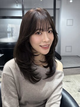 エトラ 渋谷店(etora) ◎小顔ヘア　レイヤーカットワンホンヘア韓国ヘア